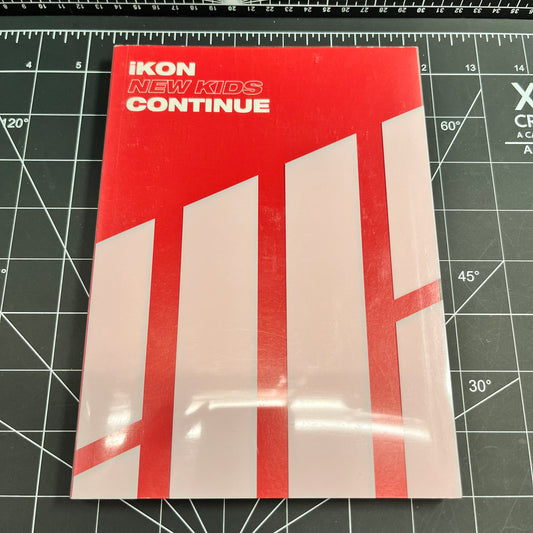 iKON The 1st Mini Album New Kids: Continue (Red Ver.) - No Photocard