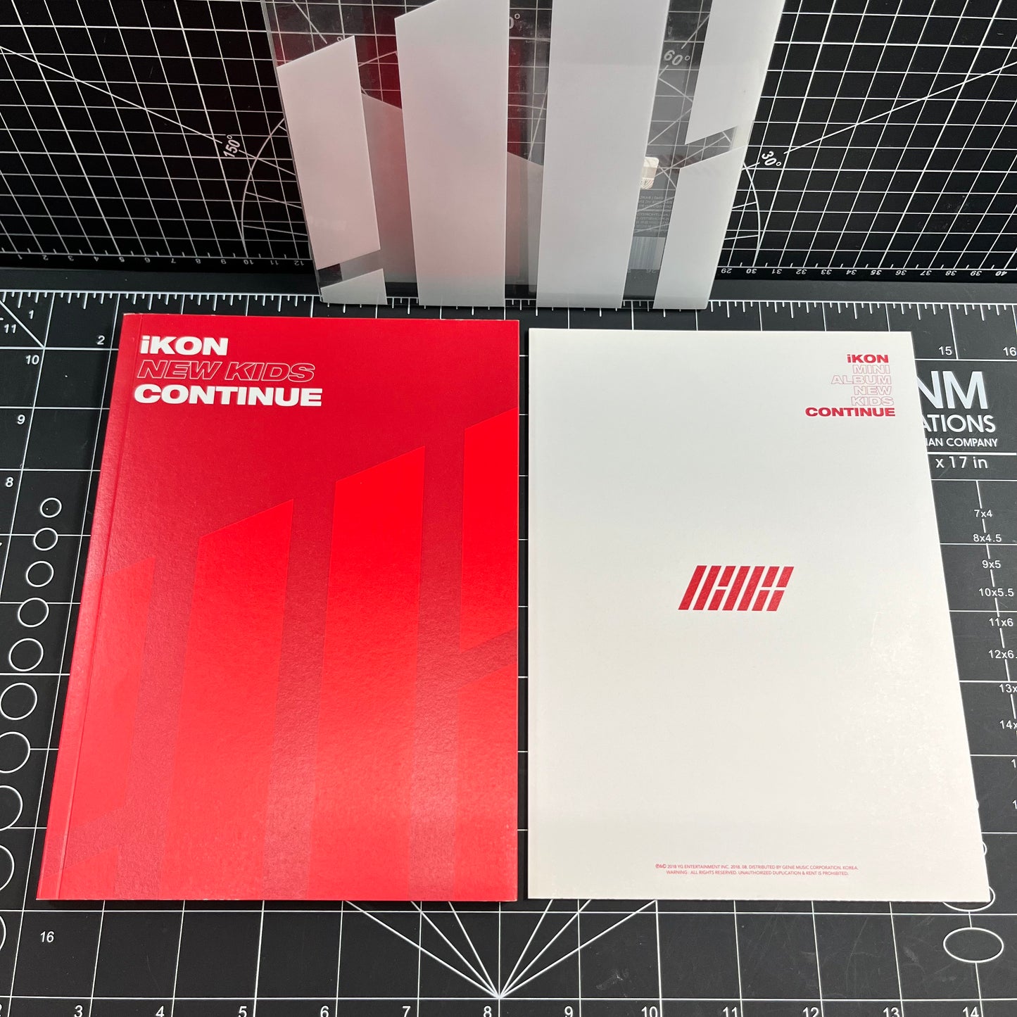 iKON The 1st Mini Album New Kids: Continue (Red Ver.) - No Photocard