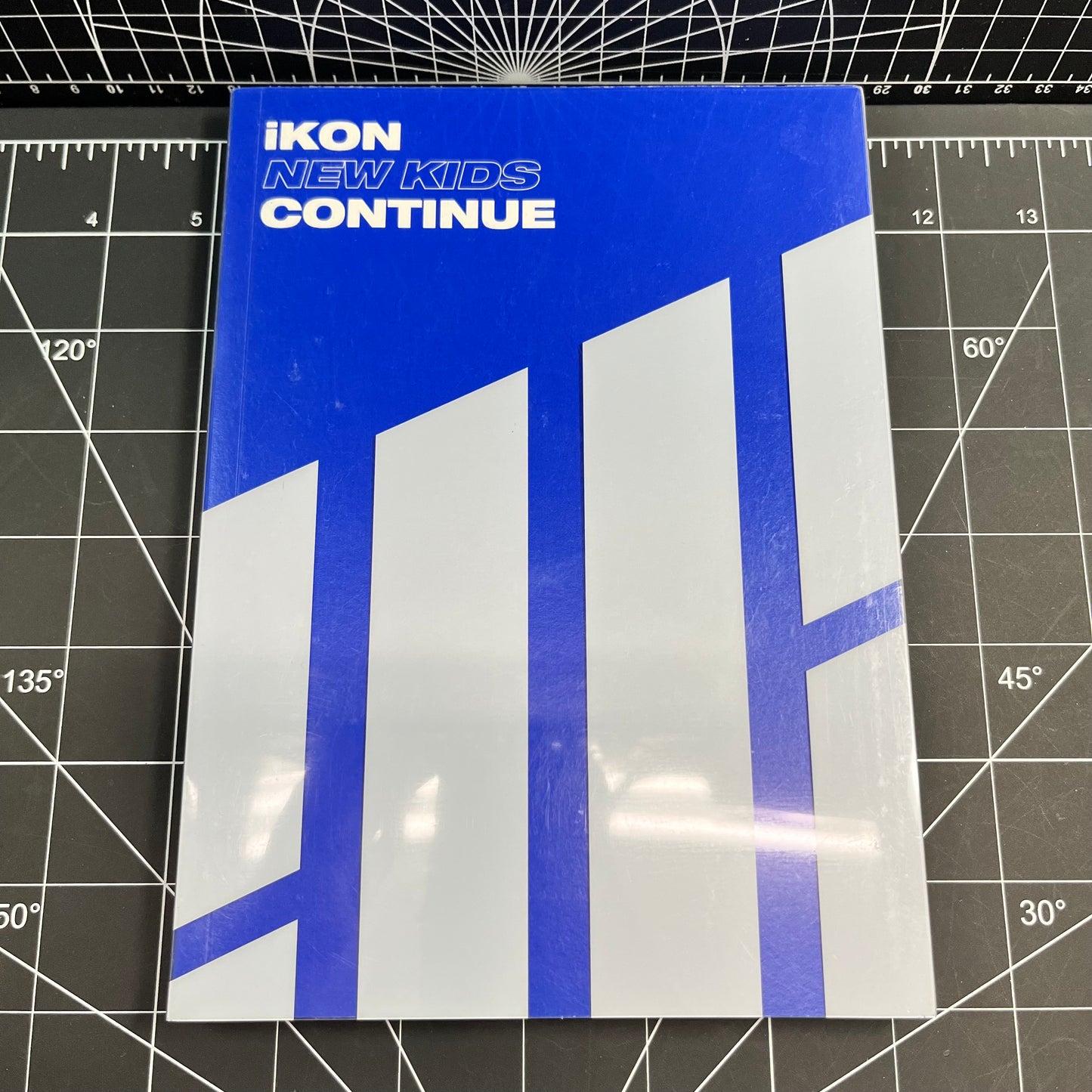 iKON The 1st Mini Album New Kids: Continue (Blue Ver.) - No Photocard