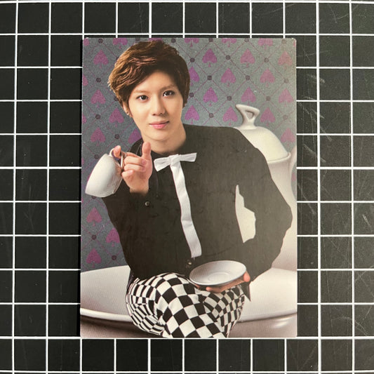 SHINee in Wonderland Official Photocard Star Collection Cards - Taemin