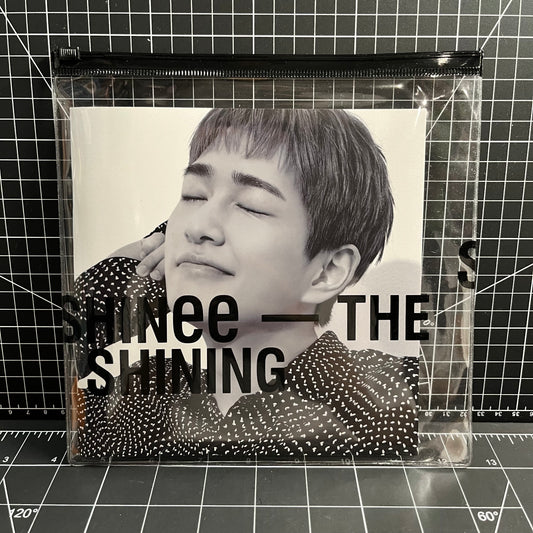 SHINee Special Party The SHINING Merchandise - Onew PVC Pouch & Notebook