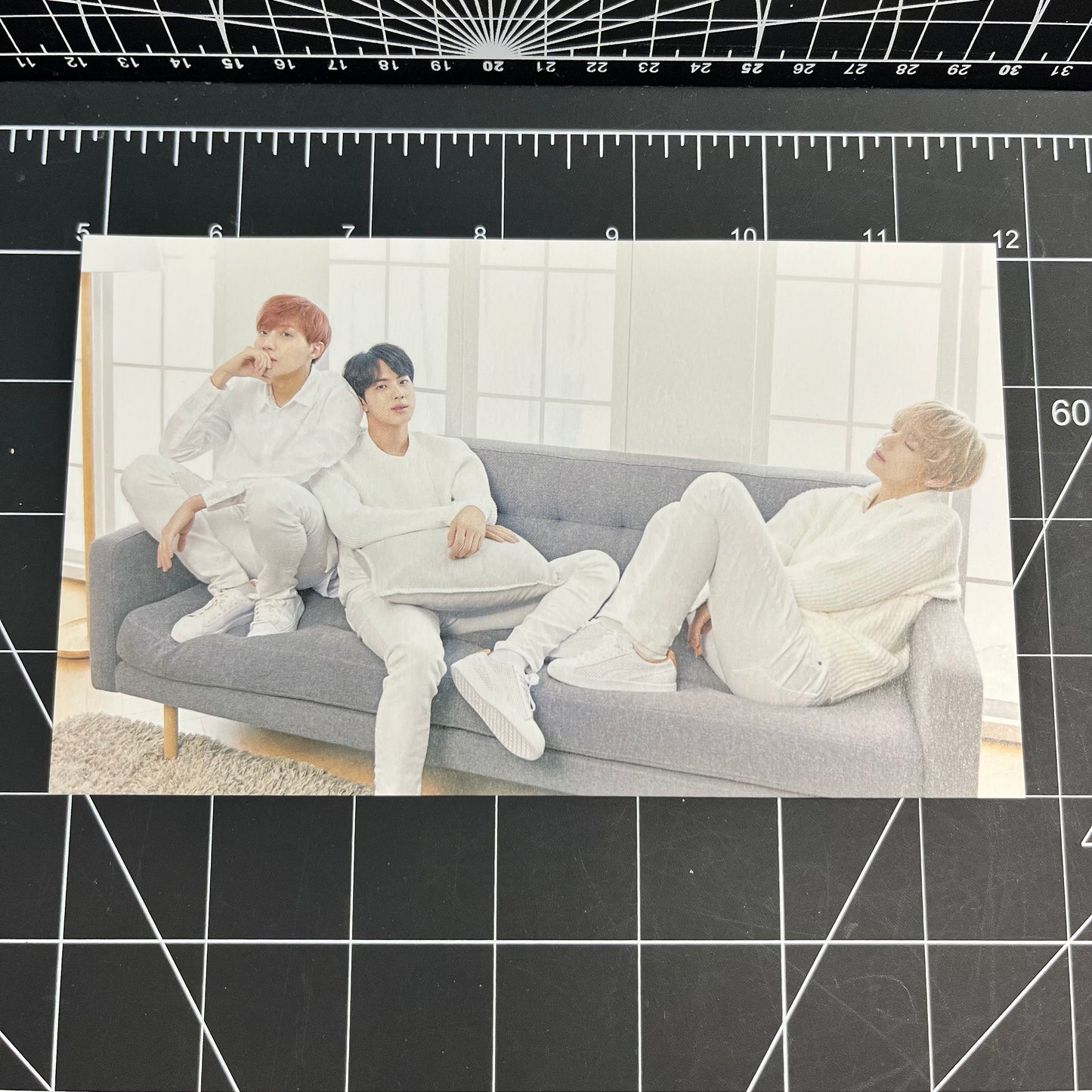 BTS x MEDIHEAL Official Postcards - J-Hope, Jin & Suga