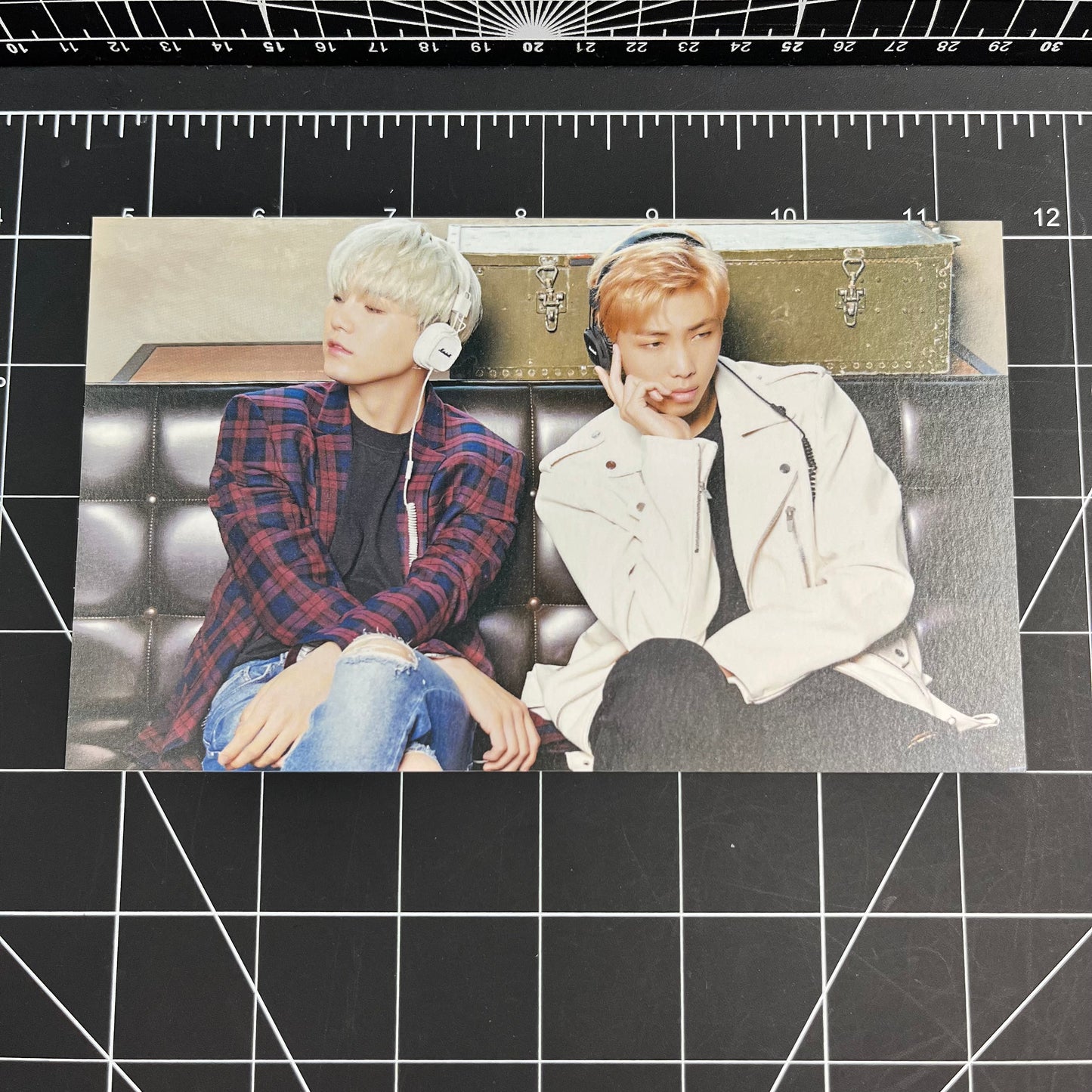 BTS x MEDIHEAL Official Merchandise - Suga & RM Postcard