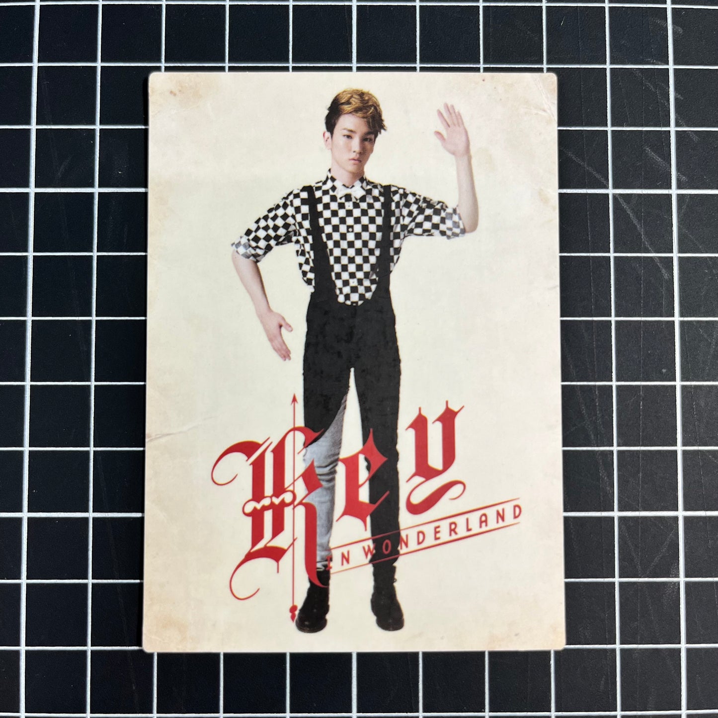 SHINee in Wonderland Official Photocard Star Collection Cards - Key