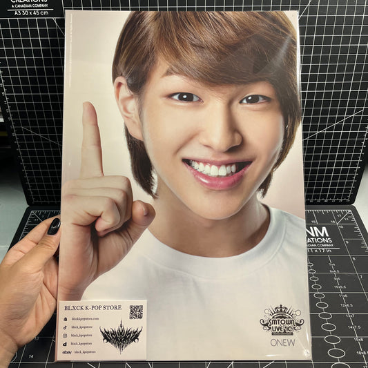 SMTOWN Live '10 World Tour SHINee Official Poster Merchandise - Onew