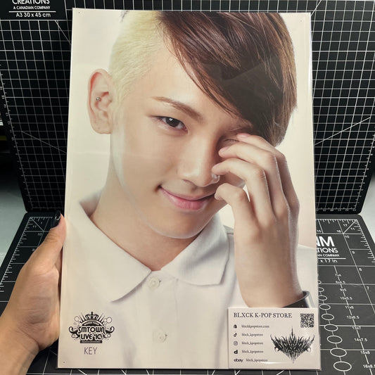 SMTOWN Live '10 World Tour SHINee Official Poster Merchandise - Key