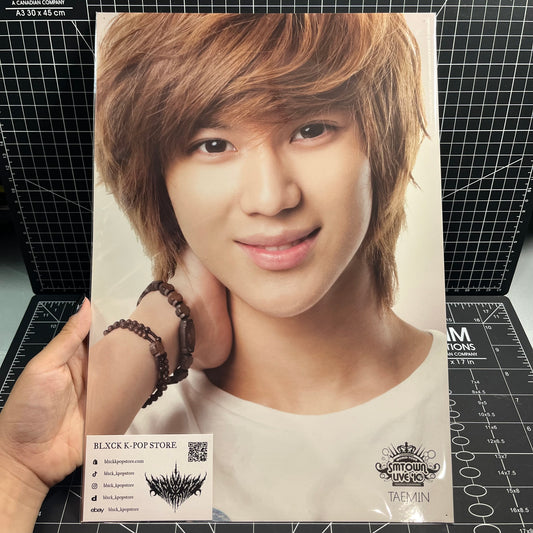 SMTOWN Live '10 World Tour SHINee Official Poster Merchandise - Taemin