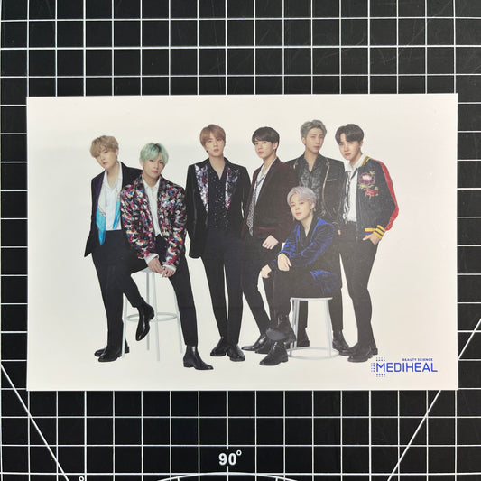 BTS x MEDIHEAL Official Postcards (10.3 x 15.1cm) - Group