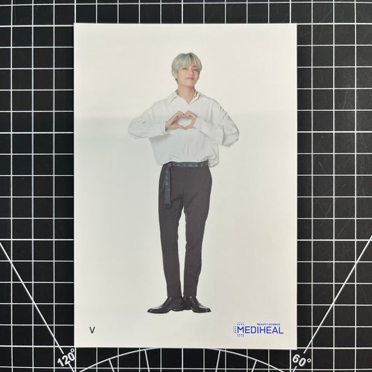 BTS x MEDIHEAL Official Postcards (10.3 x 15.1cm) - V