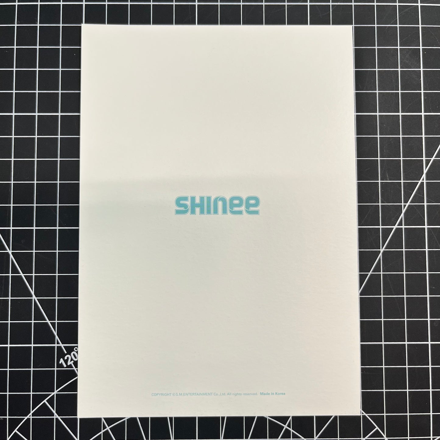 SHINee SMTOWN Week Limited Edition Official Postcards - Onew