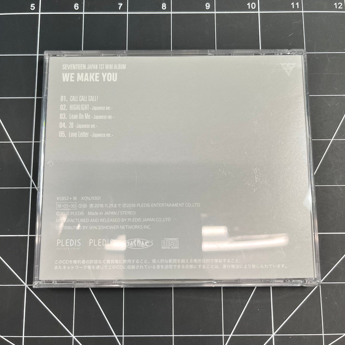 SEVENTEEN The 1st Mini Japan Album We Make You - No Photocard