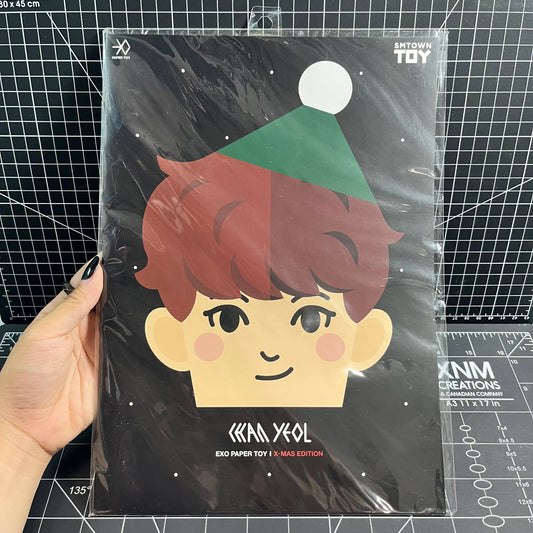 EXO X-Mas Edition SMTOWN Coex Artium Official Merchandise - Chanyeol Paper Toy