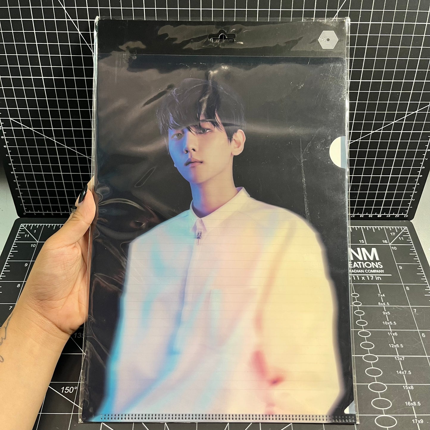 EXO Overdose SMTOWN Official Merchandise - Baekhyun A4 File