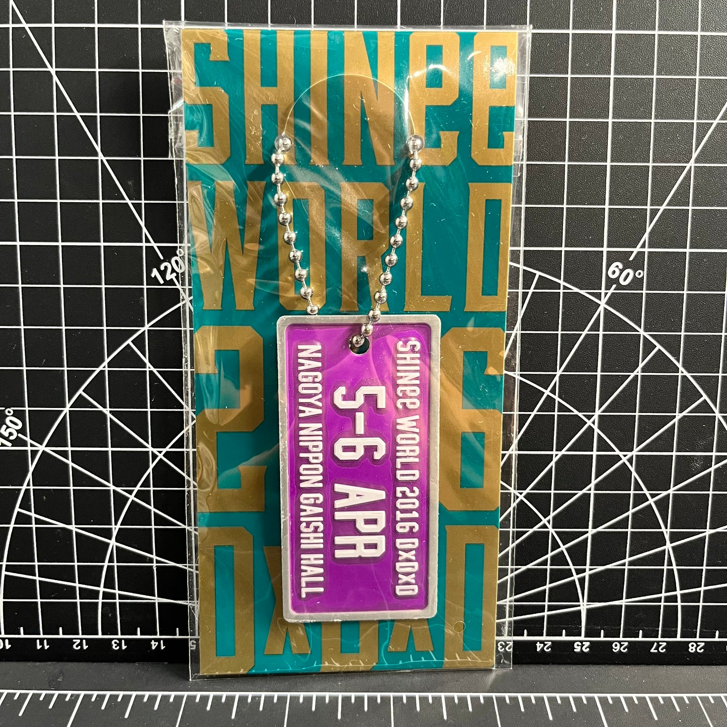 SHINee World 2016 DxDxD Official Concert Keychain Merchandise