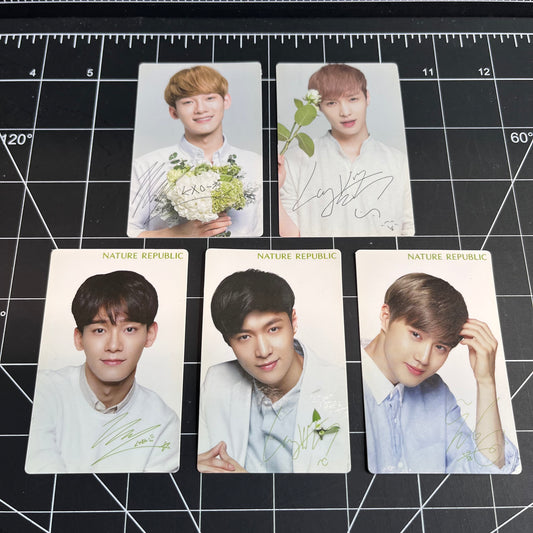 EXO Nature Republic Official Limited Photocard