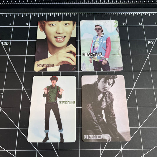 EXO Unofficial Yes! Cards from Hong Kong Park Chanyeol