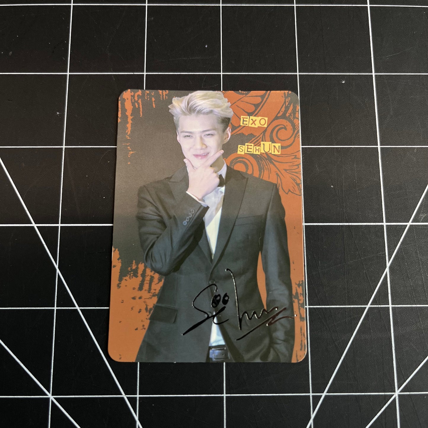 EXO Unofficial Yes! Cards from Hong Kong Oh Sehun