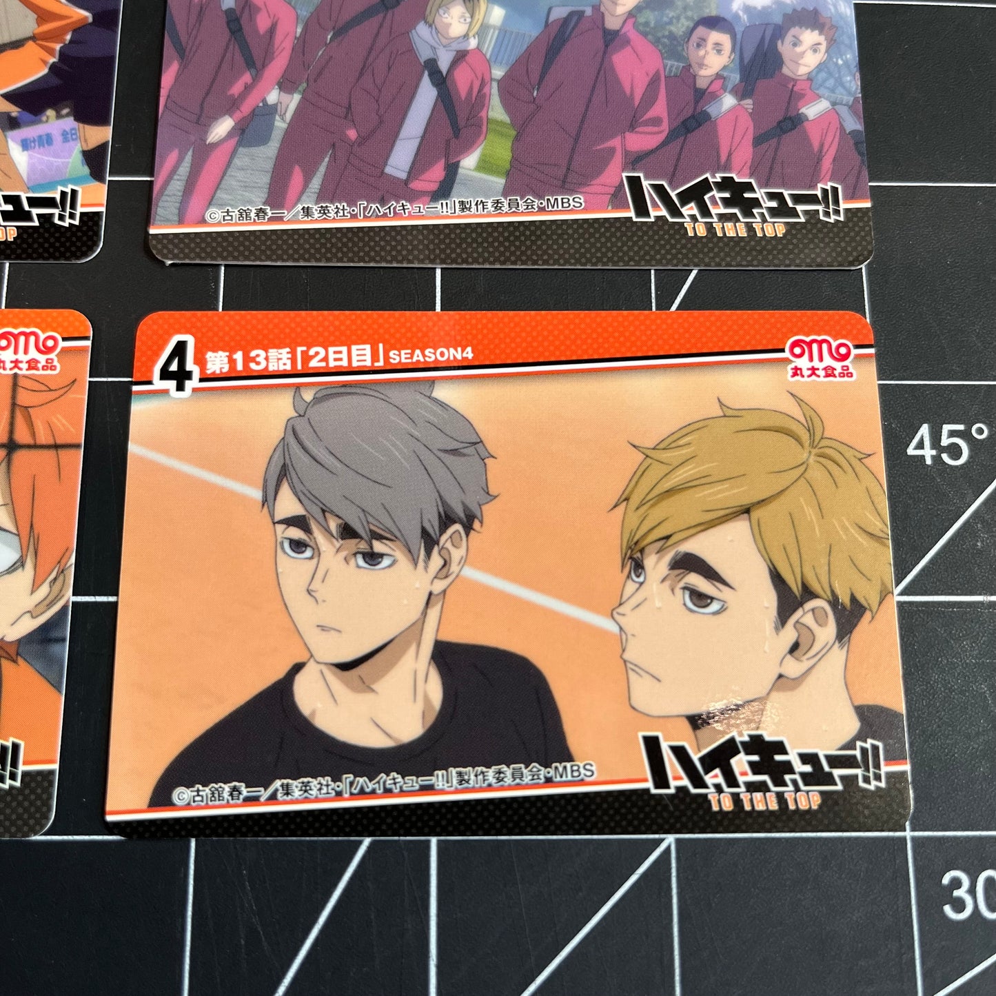 Haikyu!! Japan Anime Scene Trading Cards Karasuno, Nekoma & Inarizaki High