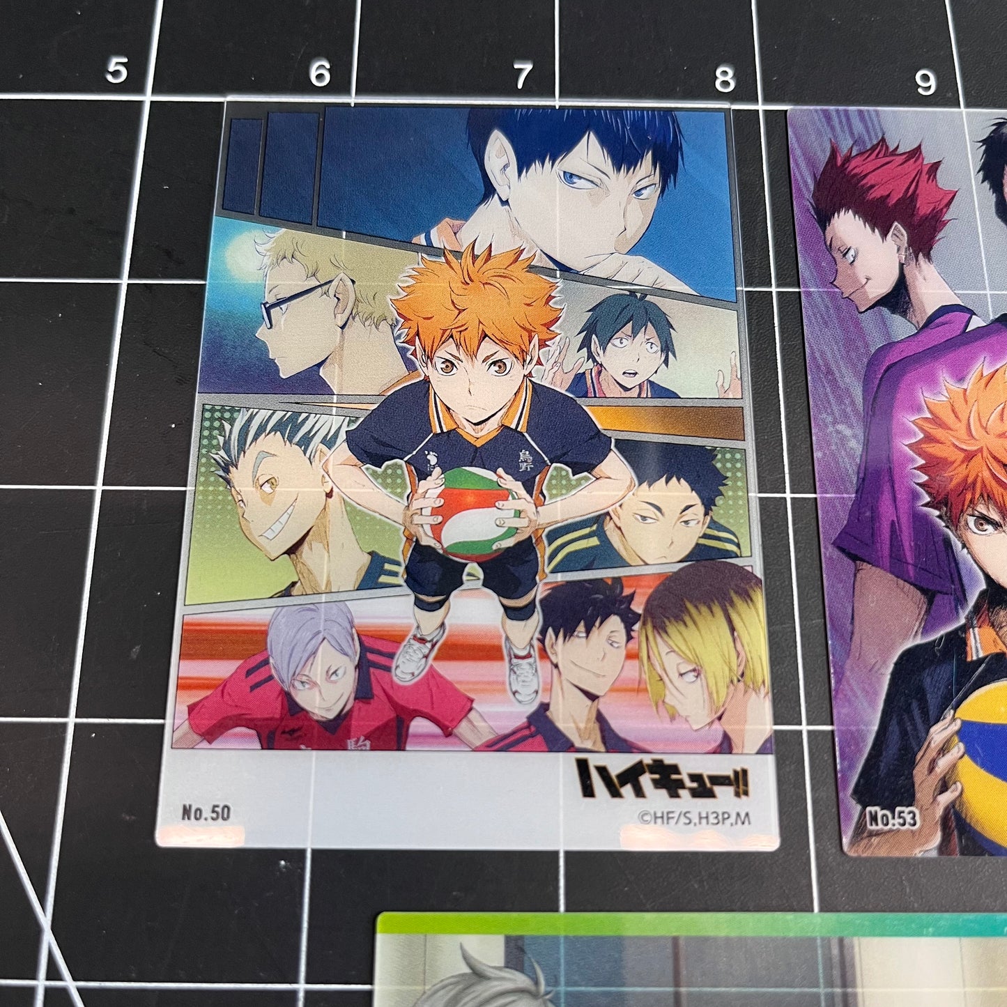 Haikyu!! Japan Clear Trading Cards Karasuno High & Shiratorizawa Academy