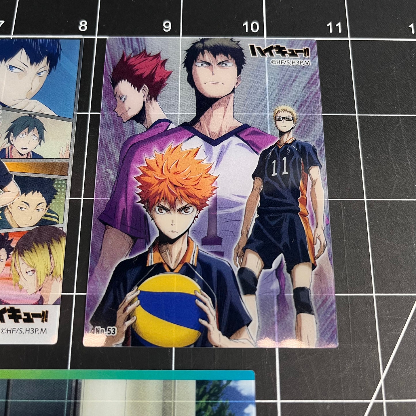 Haikyu!! Japan Clear Trading Cards Karasuno High & Shiratorizawa Academy