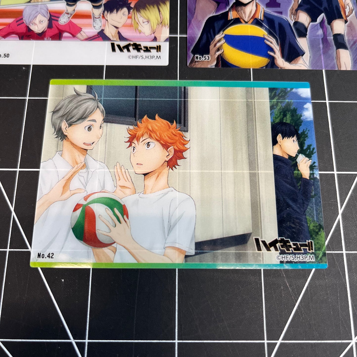 Haikyu!! Japan Clear Trading Cards Karasuno High & Shiratorizawa Academy