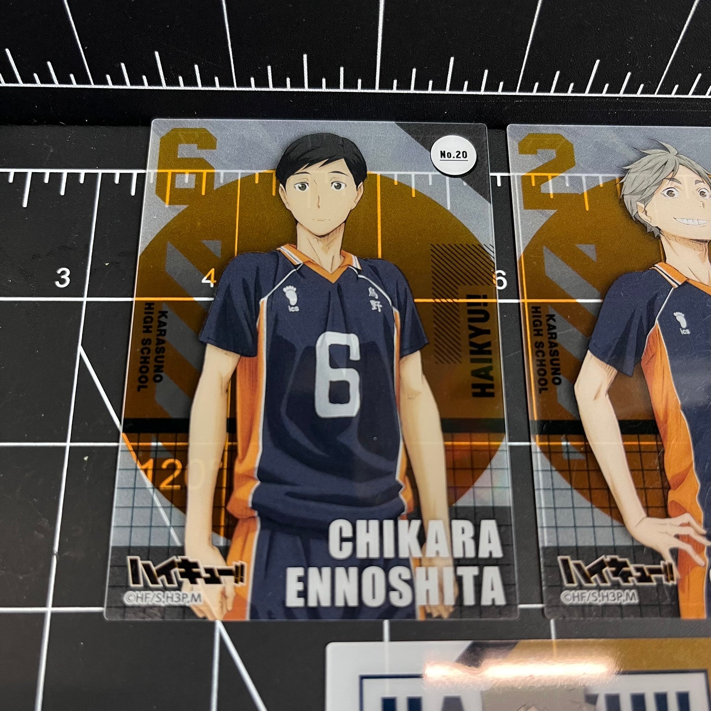 Haikyu!! Japan Clear Trading Cards Karasuno High