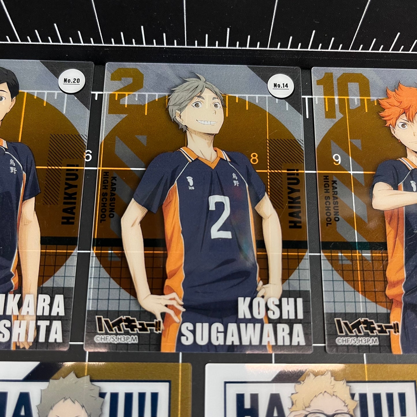 Haikyu!! Japan Clear Trading Cards Karasuno High