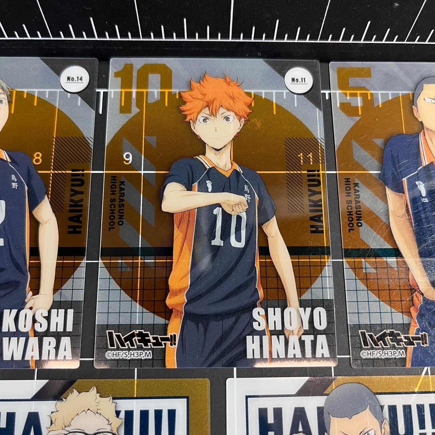 Haikyu!! Japan Clear Trading Cards Karasuno High