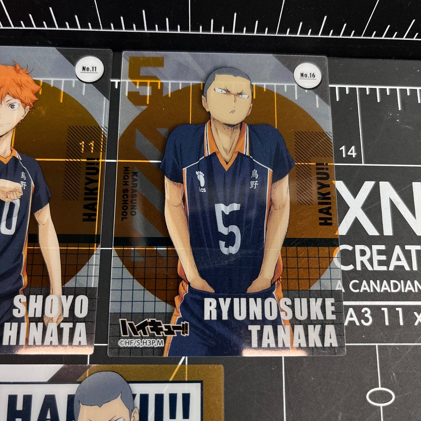 Haikyu!! Japan Clear Trading Cards Karasuno High