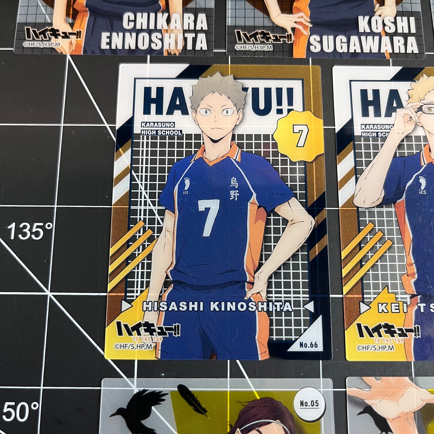 Haikyu!! Japan Clear Trading Cards Karasuno High