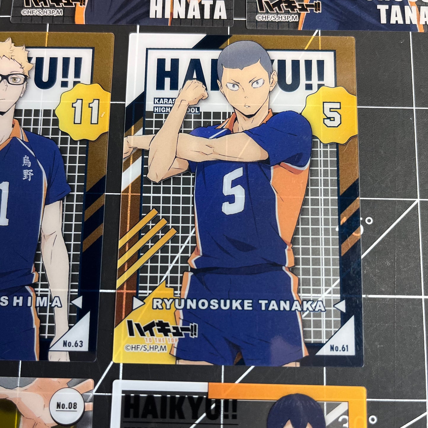 Haikyu!! Japan Clear Trading Cards Karasuno High