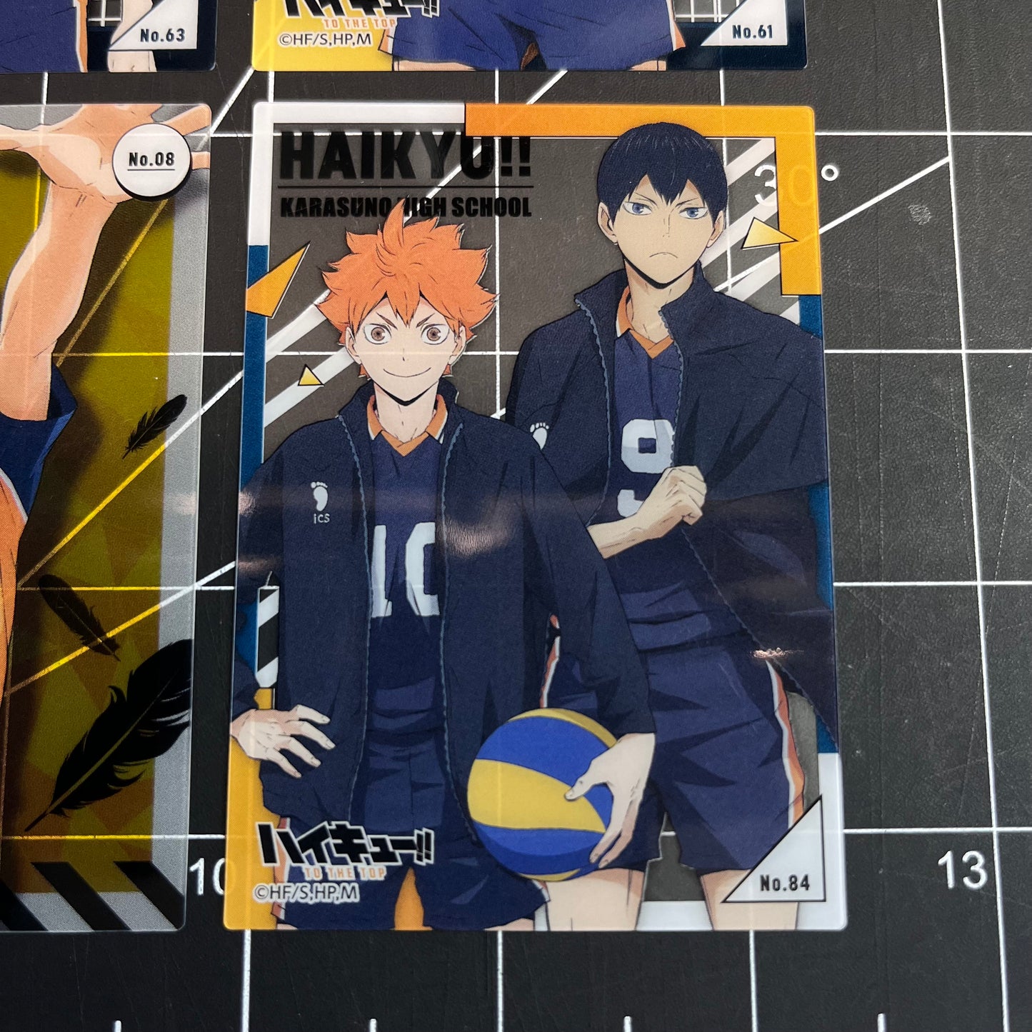 Haikyu!! Japan Clear Trading Cards Karasuno High