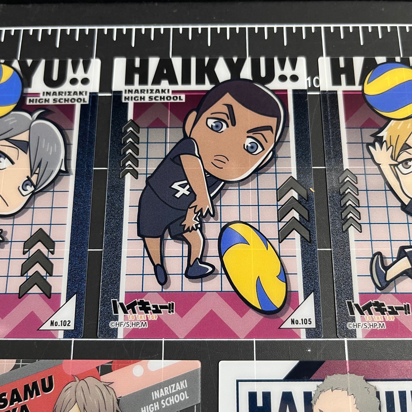 Haikyu!! Japan Clear Trading Cards Inarizaki High