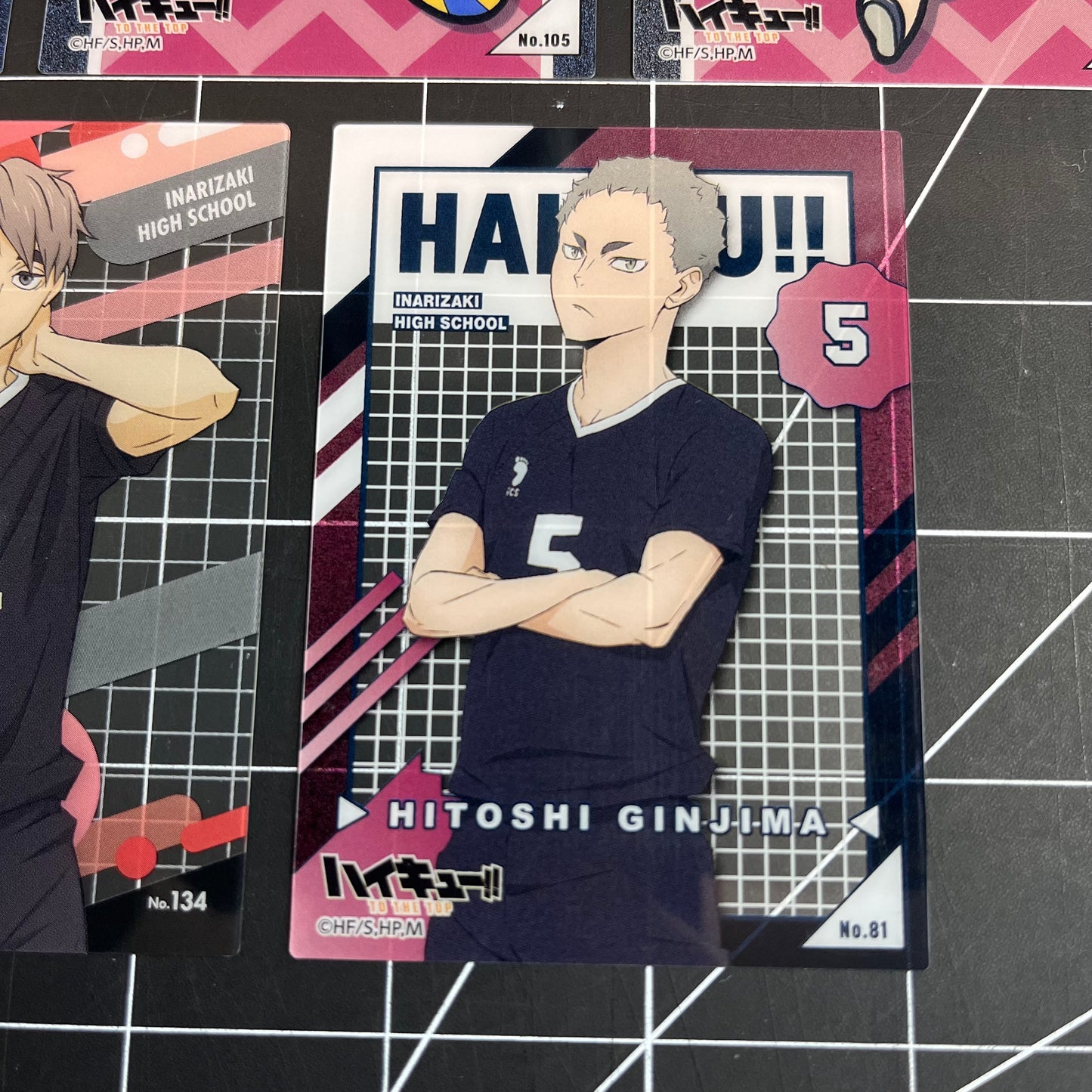 Haikyu!! Japan Clear Trading Cards Inarizaki High