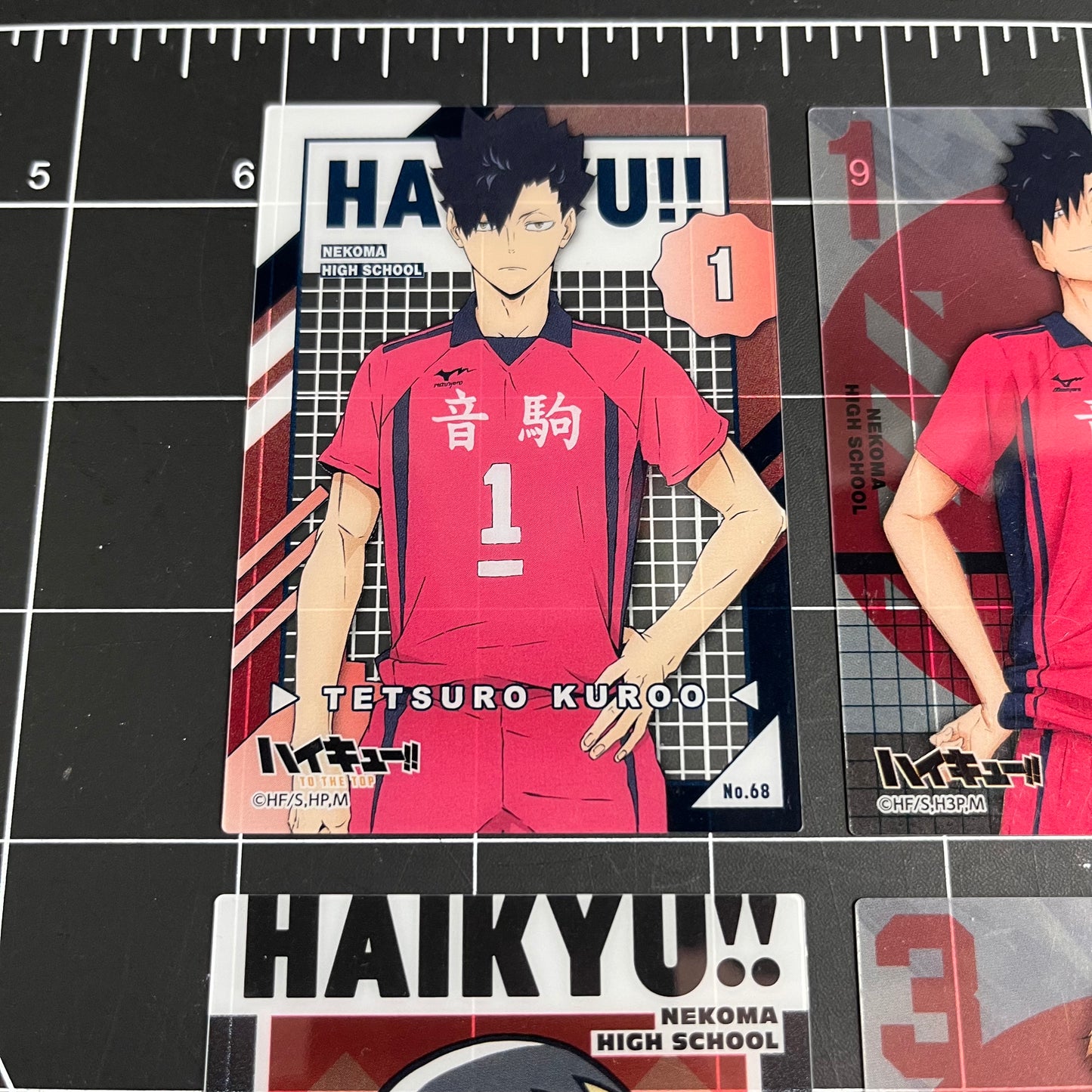 Haikyu!! Japan Clear Trading Cards Nekoma High