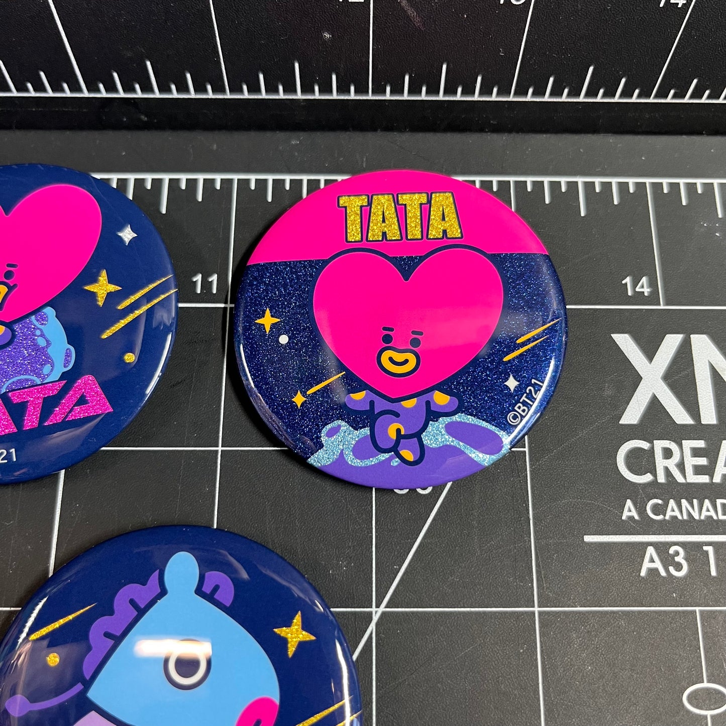 BTS BT21 Pin Badges (Space Theme) Merchandise from Japan