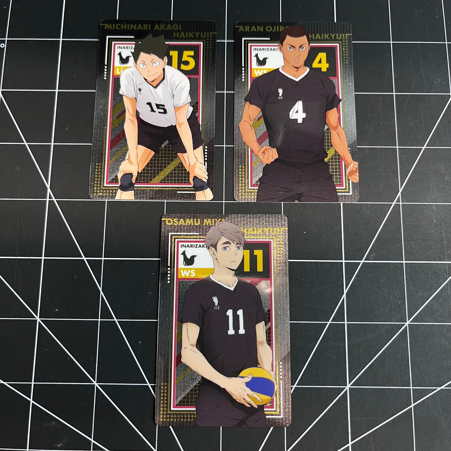 Haikyu!! Season 4 Metallic Trading Card Inarizaki High