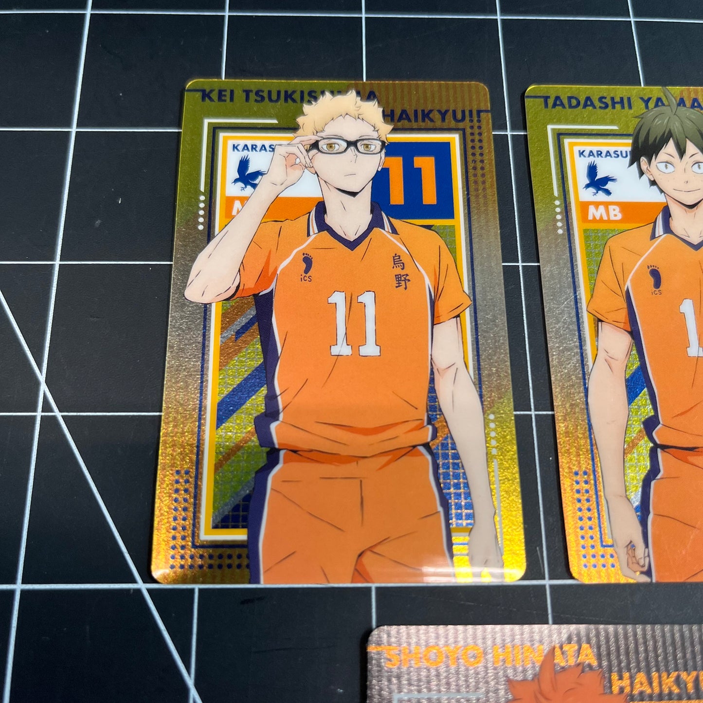 Haikyu!! Season 4 Metallic Trading Card Karasuno High