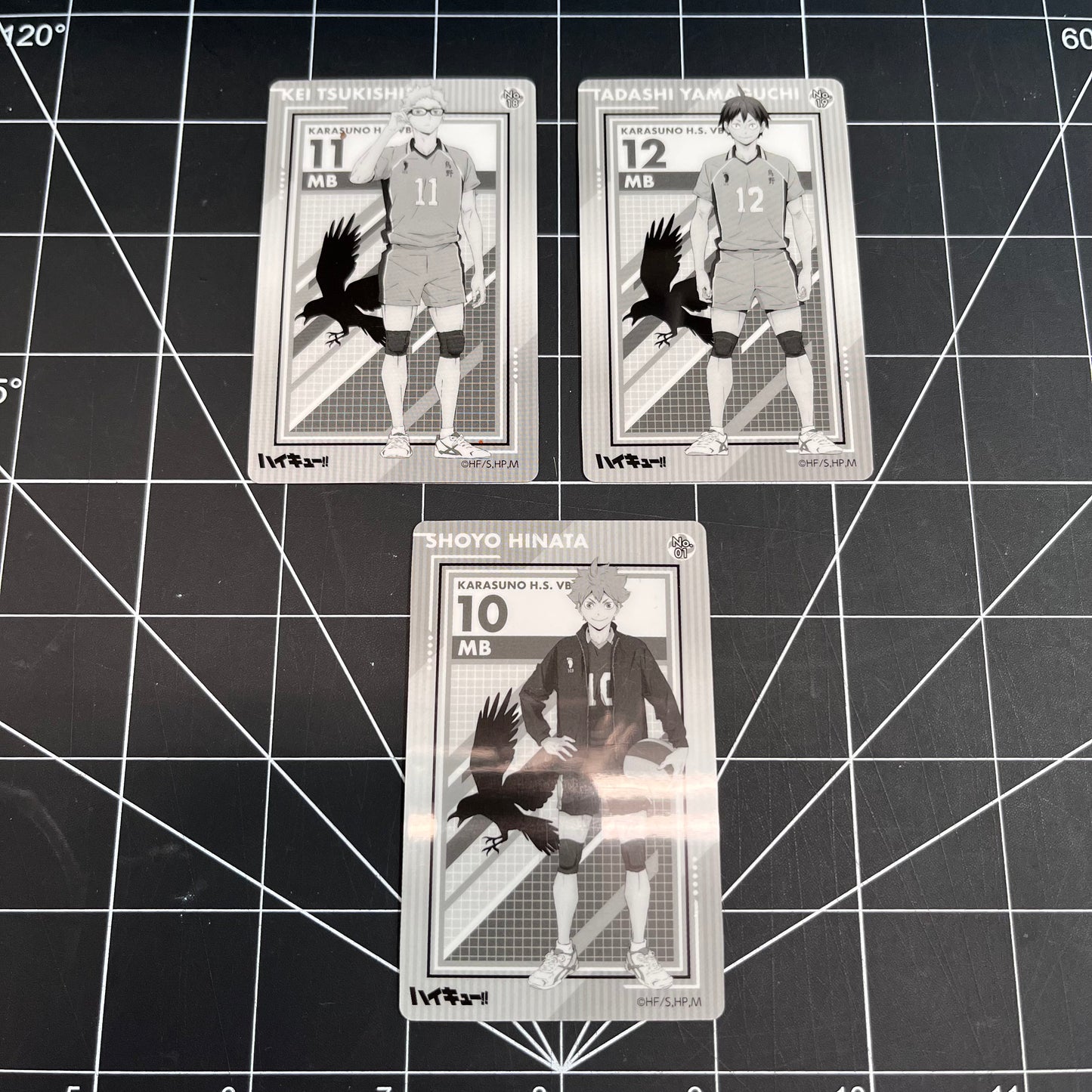 Haikyu!! Season 4 Metallic Trading Card Karasuno High