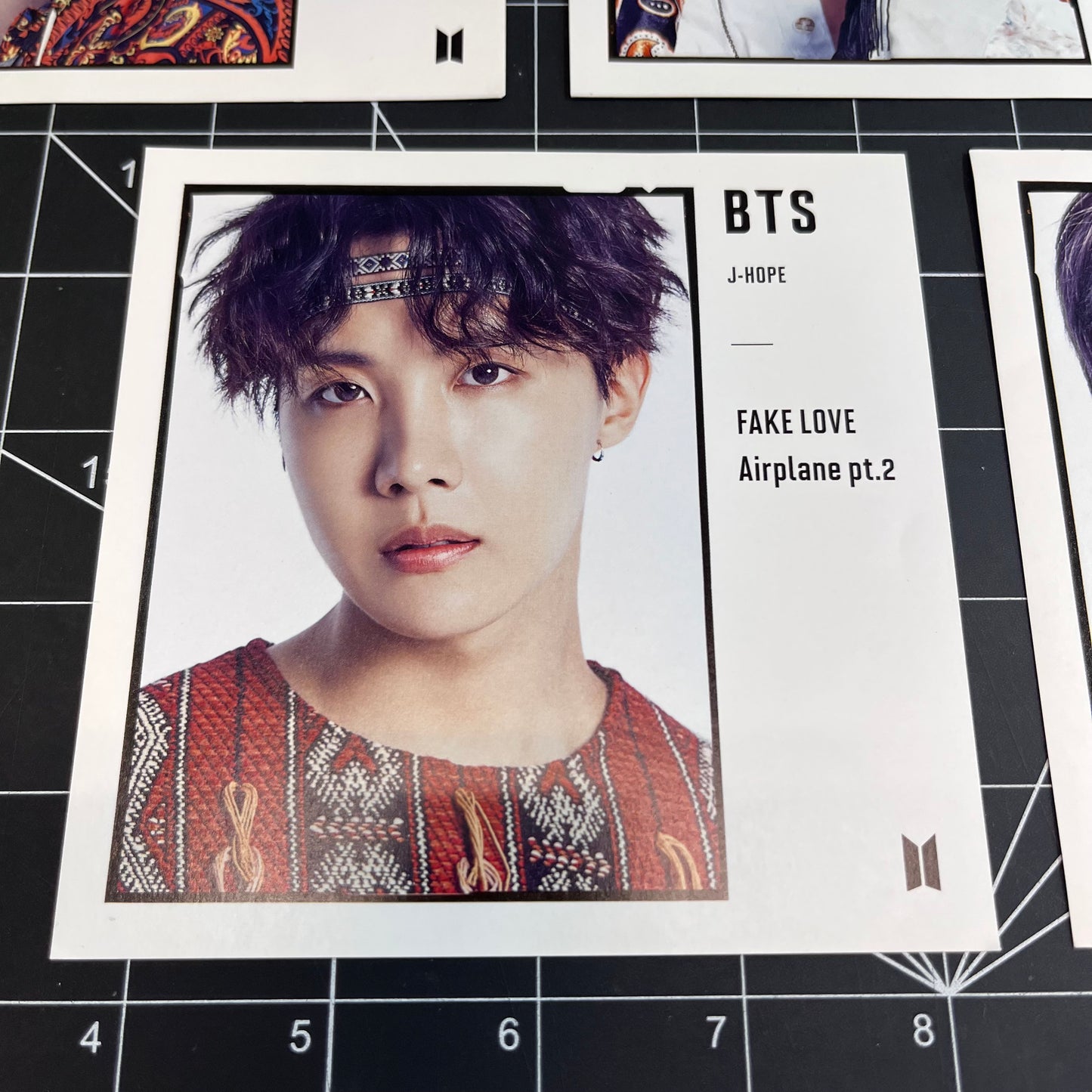 BTS FAKE LOVE Airplane Pt.2 Japan Limited Photo Jacket Cards