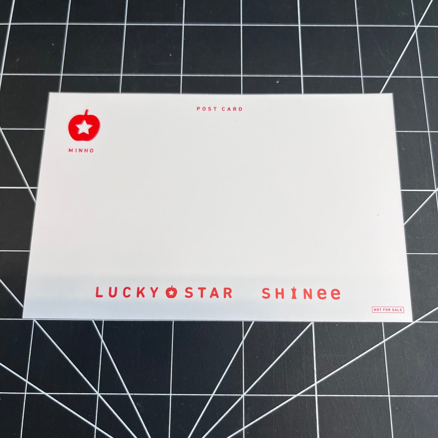 SHINee The 10th Japan Album LUCKY STAR - Minho Postcard