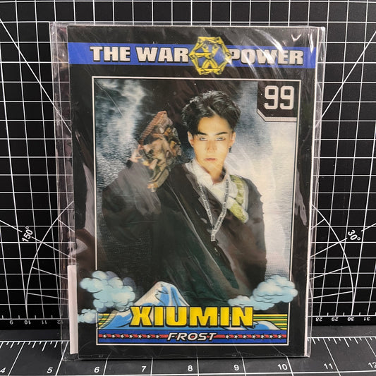 EXO The War: The Power of Music Album Official Merchandise - Xiumin Postcard Set