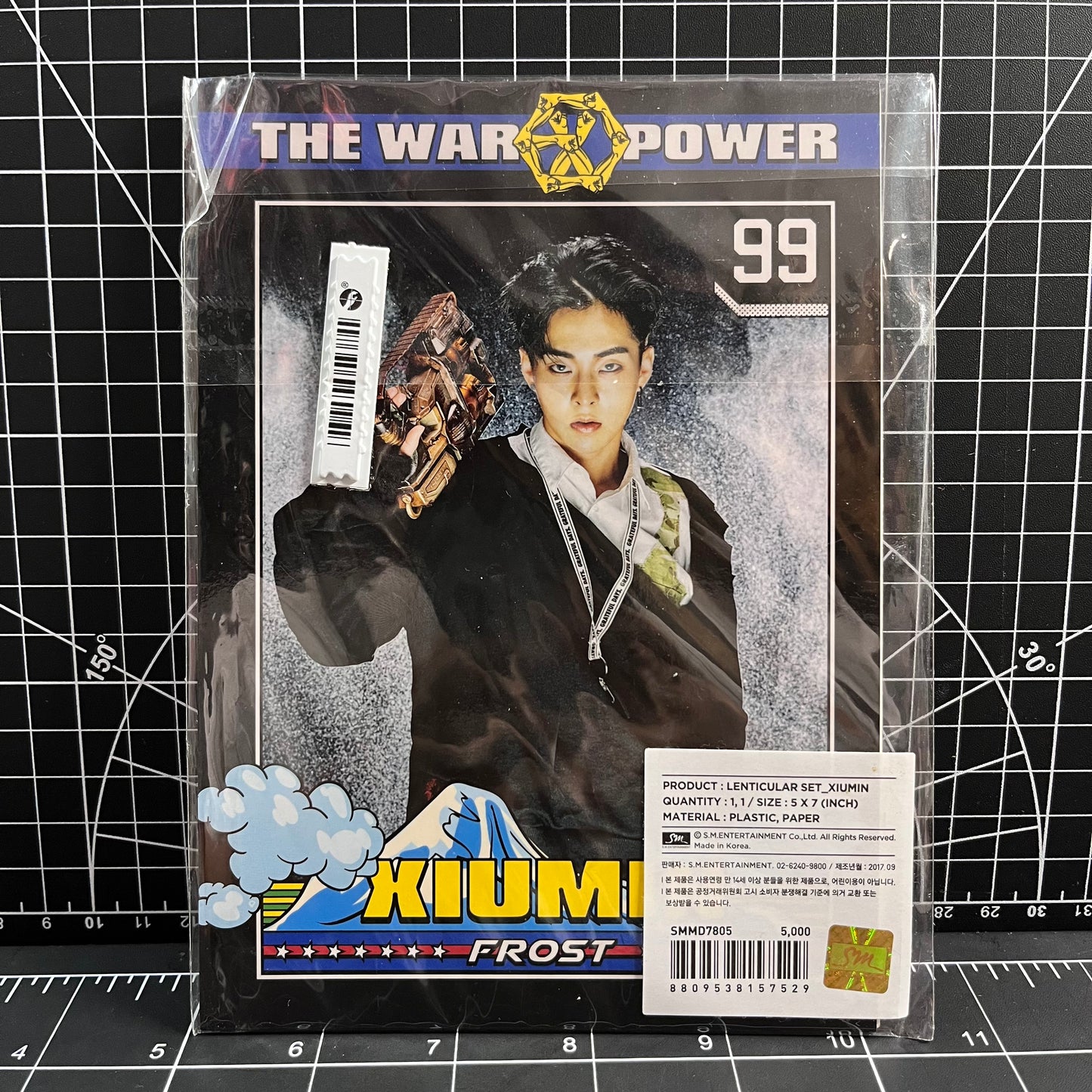 EXO The War: The Power of Music Album Official Merchandise - Xiumin Postcard Set