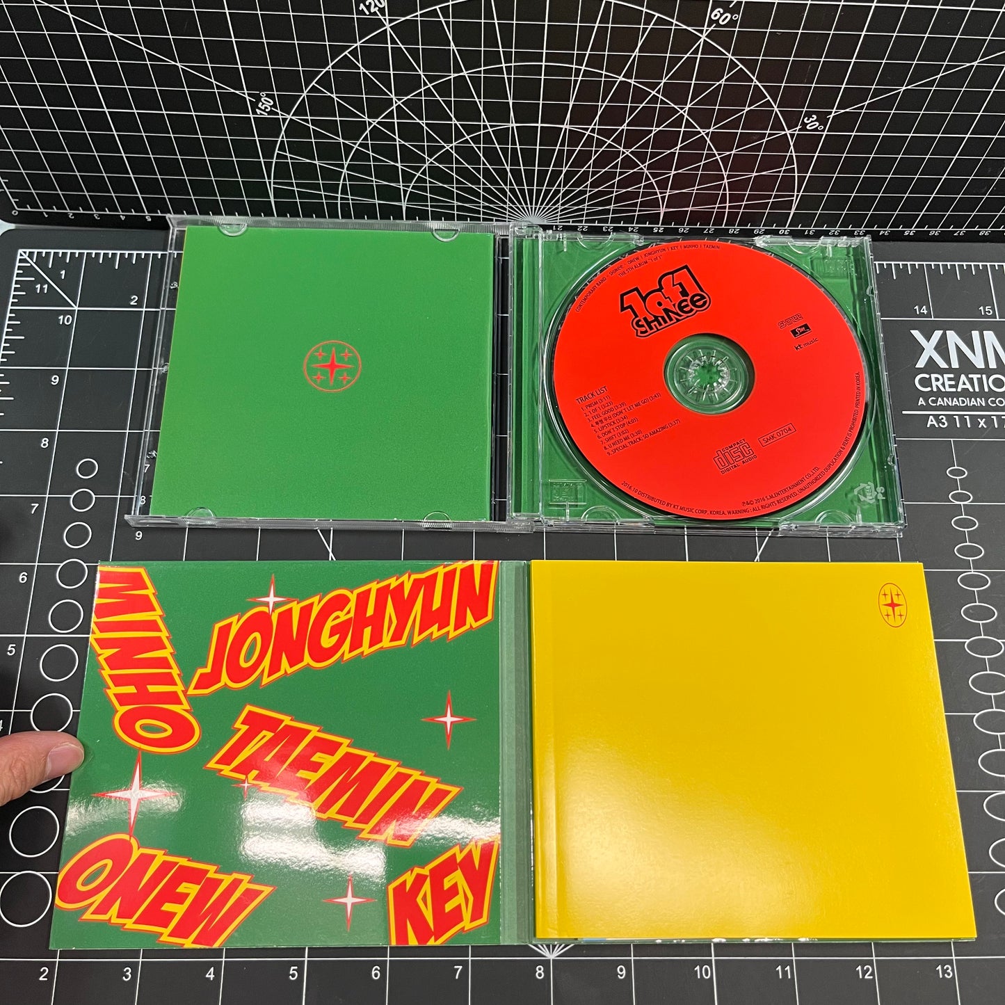 SHINee The 5th Album 1 Of 1 (Green Ver.) - Key Inclusion