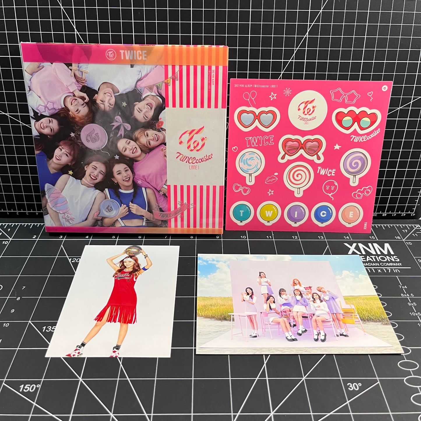 TWICE The 3rd Mini Album TWICEcoaster: LANE 1 (Neon Magenta Ver.)