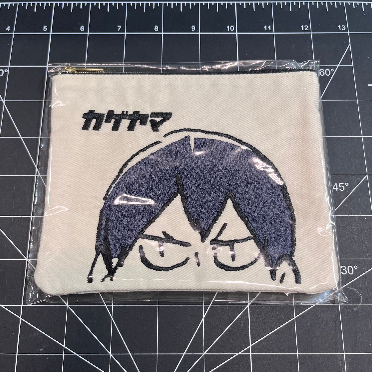 Haikyu!! Denim Embroidered Pouch Kageyama Tobio