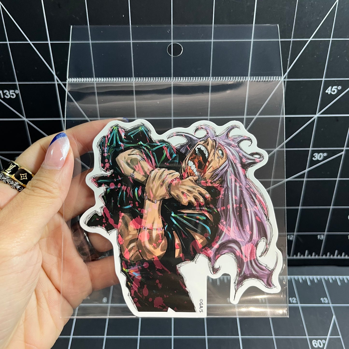 Jujutsu Kaisen Mahito Die-Cut Sticker