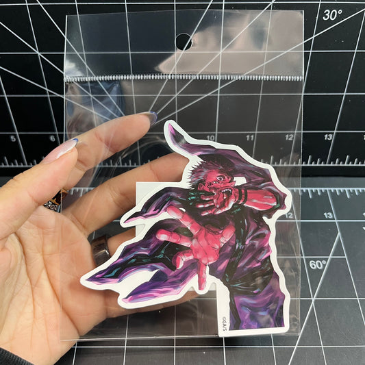 Jujutsu Kaisen Ryomen Sukuna Die-Cut Sticker