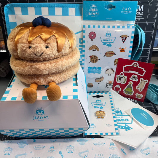 Jellycat Amusable NYC Diner Exclusive Fran Pancakes