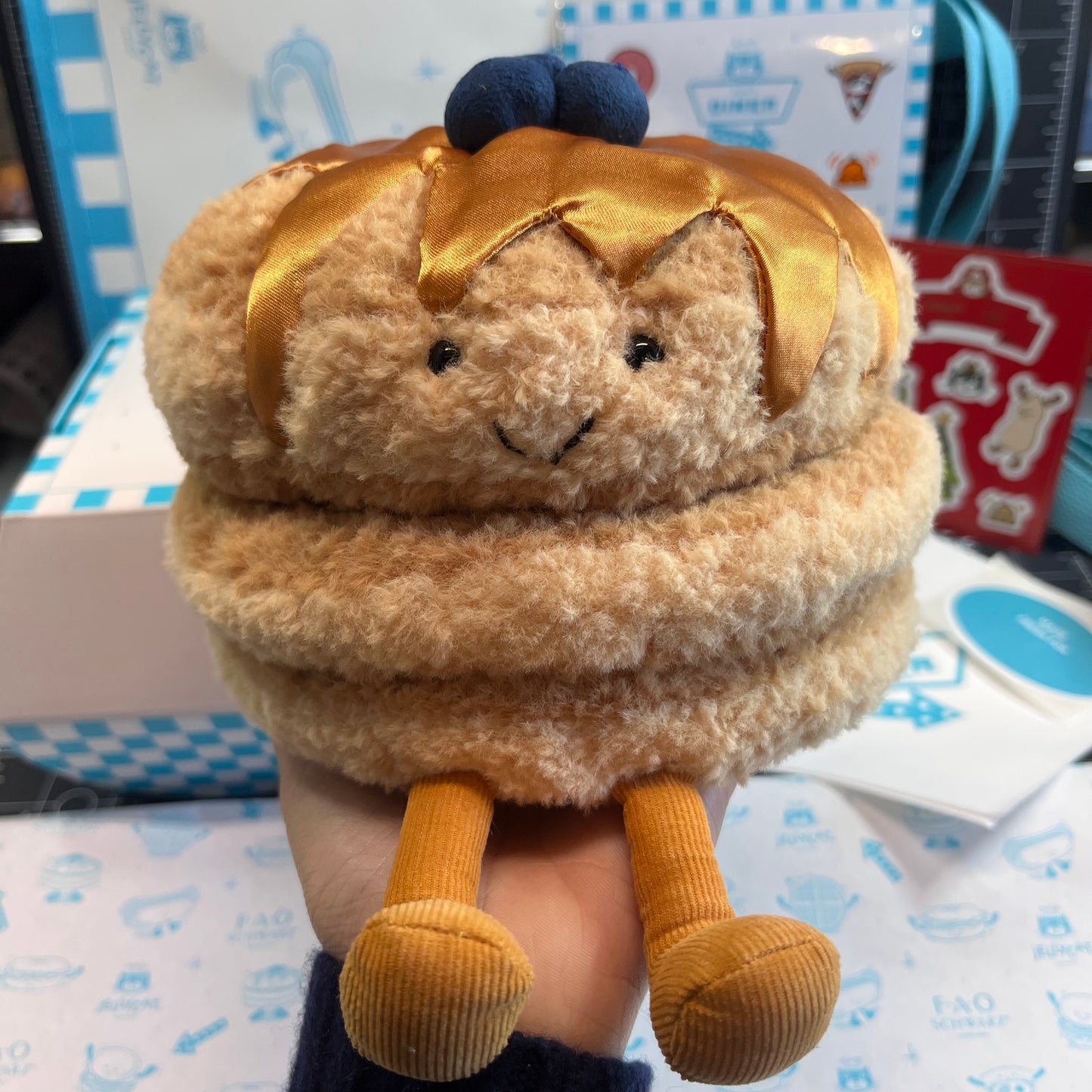 Jellycat Amusable NYC Diner Exclusive Fran Pancakes